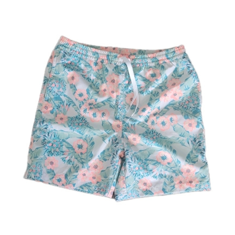 Chubbies Youth The Veranda Nights 5.5" Swim Trunks Size Large Tropical Floral